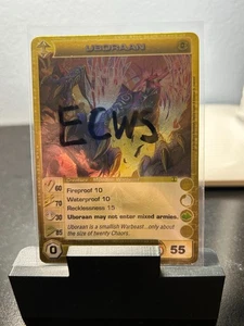 CHAOTIC RARE UBORAAN MAX ECWS (4-MAX STATS) CARD - Picture 1 of 5