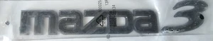 Mazda 3 Boot Badge Rear Logo - Picture 1 of 2