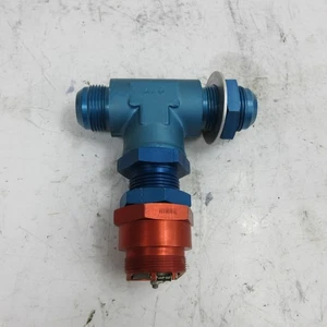 Valve - Check L/H & R/H PN 3-2271-1 with Tee AN783D16 - Picture 1 of 6