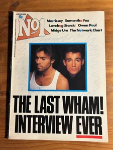 No.1 NUMBER ONE Magazine 28/6/1986 WHAM Madonna SAMANTHA FOX Owen Paul (G) - Picture 1 of 16