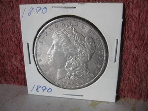 1890 P MORGAN SILBER DOLLAR BU+ - Bild 1 von 2