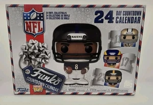 Funko NFL Pocket Pop sin usar, en caja! Calendario de cuenta regresiva de Adviento: edición NFL 2024 (24 días) - Imagen 1 de 7