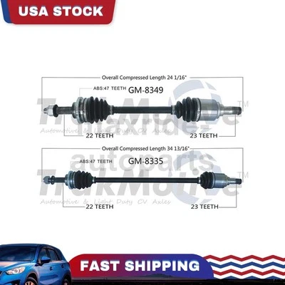 Front Passenger Driver Side CV Axle Joint Fits 2013 Chevrolet Spark - Image 1 of 3