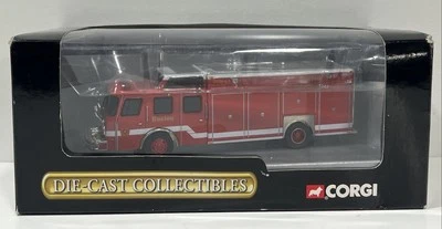 Corgi E-One Rescue-Boston Firetruck 1/50 Die-Cast Model #52205 - Image 1 of 4