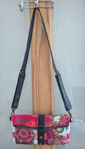 VINTAGE PRIMI ANNI 2000 DESIGNER DESIGUAL ARAZZO PIEGHEVOLE BORSA - Foto 1 di 11