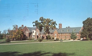 Queen of Peace Friary Franciscan Residence Lake Geneva Wisconsin 1979 Postcard - Picture 1 of 2