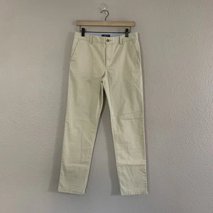 POLO RALPH LAUREN Suffield Chino Boys Size 18 Beige Khaki Cotton Stretch Pants - Picture 1 of 10