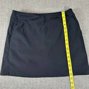 Gonna corta Nike Dri-fit donna 8 M media atletica golf tennis nera - Foto 1 di 10