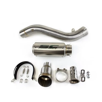 Silenciador silenciador tubo de enlace de escape 61 mm para Honda CBR650R CBR650F CB650F CB650F CB650R Foto 1 de 4