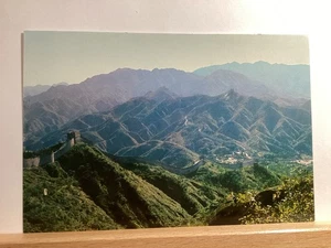 The Great Wall of China from a Distance: - Vintage Postcard - Picture 1 of 3