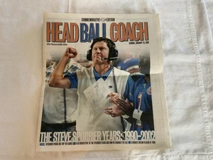 Entrenador de pelota de periódico vintage 13 de enero de 2002 - Imagen 1 de 7