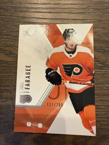 2021-22 SPx #62 Joel Farabee #/299 - Picture 1 of 2