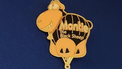 2025 "MONTY THE BLACK Sheep" AIBF Special shape hot air balloon pin "S/H COMB" - Image 1 of 4