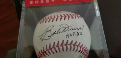 Boston Red Sox Bobby Doerr HOF 86 2nd base inscribed HOF 86 - Image 1 of 3