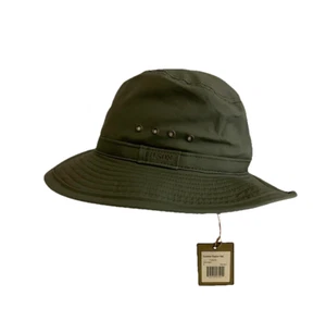 Sombrero Filson Summer Packer Verde Nutria Mediano Nuevo con Etiquetas Embalable Viaje Exterior EE. UU. - Imagen 1 de 6