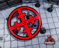 The Walking Dead: All Out War / Call to Arms 3D Printed Kill Zone Template