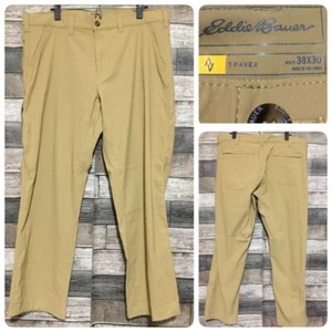 Eddie Bauer Travex Wanderhose Herren 38x30 hellbraun Cargotasche leicht " - Bild 1 von 10