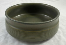 Denby Langley Sherwood Serving/ Vegetable Bowl Olive Green-Brown 7.5" Soup