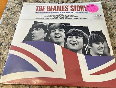 THE BEATLES STORY- DOCUMENTARY DLP CAPITOL STBO 2222 SCRANTON NEW SEALED - Image 1 of 2