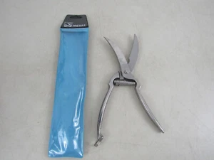 Premax Meat & Poultry Stainless Steel Shears/Scissors 10" Length-Made In Italy - Picture 1 of 12