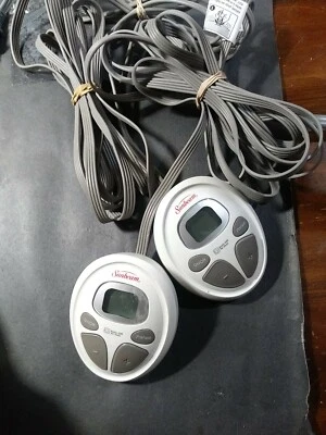 Manta térmica eléctrica Sunbeam controlador doble PAC 427 estilo O85KQ Foto 1 de 2