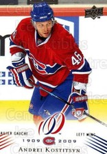 2008-09 Upper Deck Montreal Canadiens Centennial #172 Andrei Kostitsyn