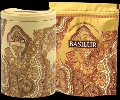 Paquete de té negro 100 g de albahaca suelta/hoja especias canela nuez moscada jengibre Ceilán Foto 1 de 4