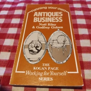 π Running Your Own Antiques Business Noel Riley Godfrey Golzen Vintage 1985 1st - Picture 1 of 11