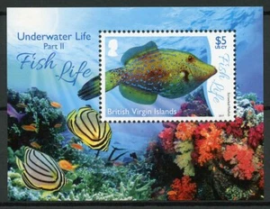 British Virgin Islands BVI Fish Stamps 2017 MNH Underwater Life Pt 2 1v M/S - Picture 1 of 1