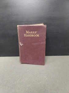 Marks' Handbook for Mechanical Engineers. Fourth ed. 1941 - Picture 1 of 8
