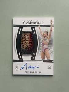 2024 Panini Flawless WWE Memorabilia Autograph Maxxine Dupri /25 - Picture 1 of 10