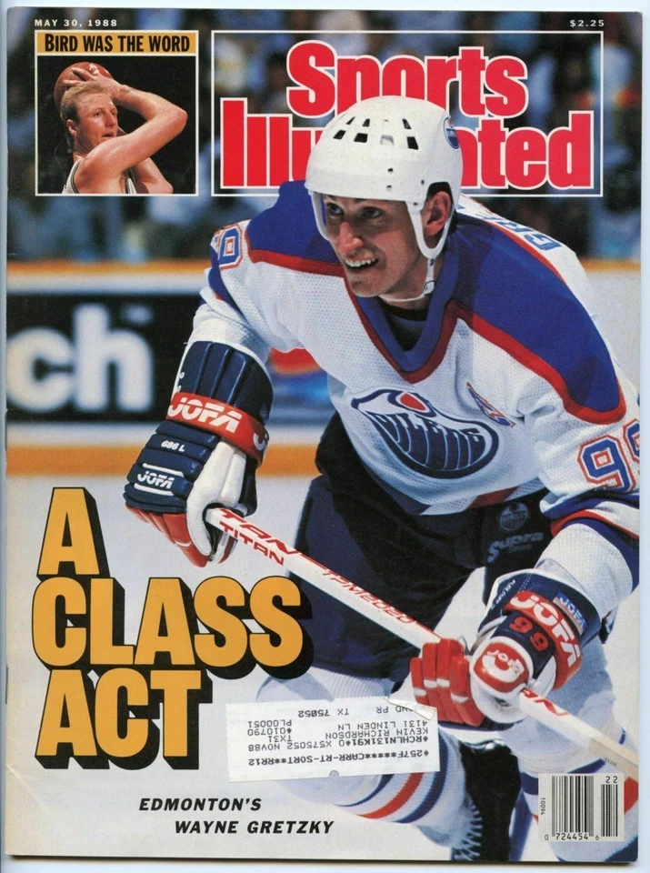 Sports Illustrated May 30, 1988 Edmonton Oilers Wayne Gretzky - Image 1 of 1