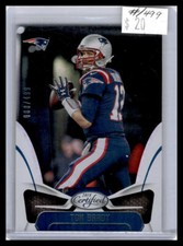 2018 Certified Tom Brady Silver Mirror Parallel #/499 Patriots