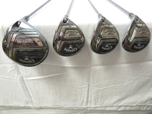 Callaway Great Big Bertha Wood Set Driver, 3W, 5W, 7W Senior Flex Graphite +HC - Picture 1 of 22