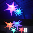 Étoile de décoration de fête gonflable 1 mètre avec lumière et ventilateur remplaçables à DEL