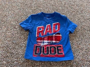 Circo Boys Rad Dude Blue T-Shirt 12M - Picture 1 of 4