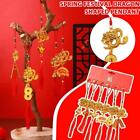 1/6pcs New Year Dragon Decorative Pendant Chinese Knot Pendant Lot D3 D9B1