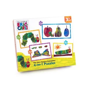 The Very Hungry Caterpillar 4 in 1 Puzzles by Paul Lamond Games 3 yrs+ - Picture 1 of 1