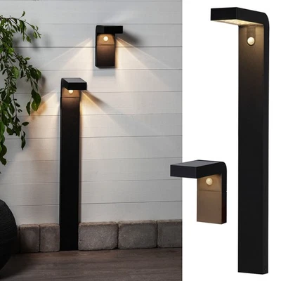 LED Solar Leuchte 300lm EXTRA HELL mit Bewegungsmelder Solar-Lampe Garten Außen - Bild 1 von 4