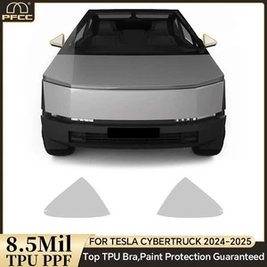 For Tesla Cybertruck 2024 2025 Rearview Mirror Precut Paint Protection Film PPF - Picture 1 of 21