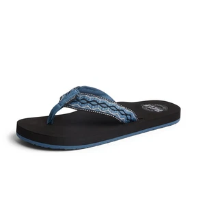 Smoothy Herren Strand Flip Flop, weicher gewebter Riemen aus 100 % recyceltem HAUSTIER, V... - Bild 1 von 7