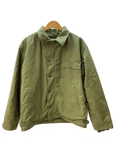 Military 70S/A-2/Flight Jacket/Xl/Cotton/Khk/Plain 12311 - Picture 1 of 7