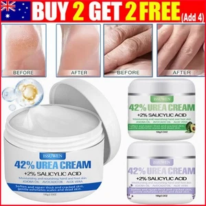 Urea 42% Foot Cream Cracked Heel Repair Cream For Feet and Hand Callus Remover ~ - Picture 1 of 15
