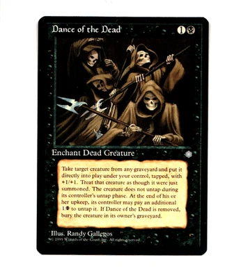 MTG Dance of the Dead NM  Ice Age Magic the Gathering ~ Free Shipping ~ - Image 1 of 2