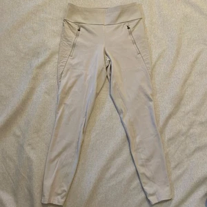 Athleta Peak Hybrid Fleece Tight Birch Ivory High-Waisted Athletic Leggings SP - Bild 1 von 13
