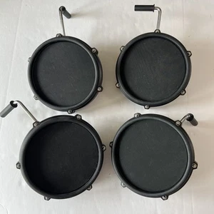 Lot of 3 Alesis Nitro DM7X Electronic Drum 8” Toms + 1 Snare Dual-Zone Mesh Pad - Picture 1 of 9