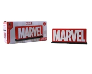NEW Gentle Giant Marvel Comics Logo Sculpted Bookends Limited Edition /4000 NIB - Picture 1 of 16