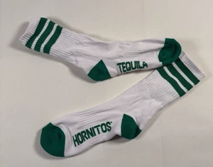 Unisex Hornitos Green/White Socks Groom Bachelor Party Bridal Shower Spellout - Picture 1 of 4