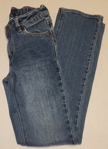 Levi Strauss & co Straight Fit Girls Size 10 Slim Adjustable - Picture 1 of 8