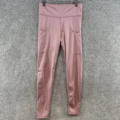 Aeropostale Women's Leggings Size Small Pink Low Rise Pull On Stretch - Image 1 of 4